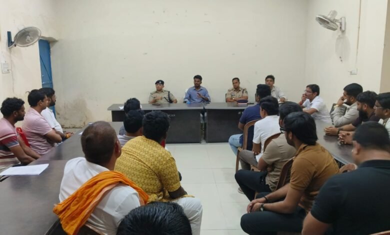 गणपति विसर्जन से पहले पत्थलगांव प्रशासन सख्त:शाम 7 बजे के बाद नहीं होगा विसर्जन..लेनी होगी अनुमति..!!